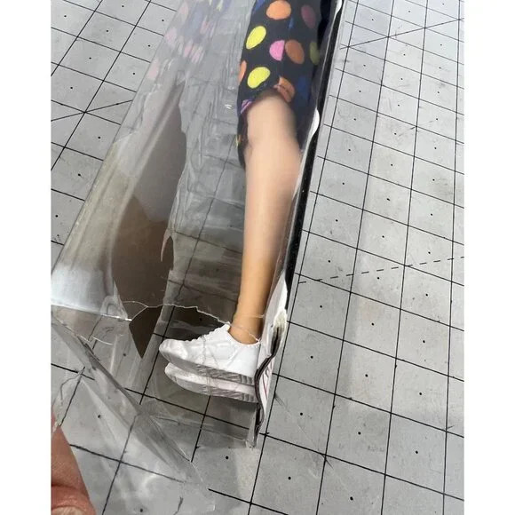 Barbie Fashionistas Polka Dot Fun Curvy Doll With Blue Top 2014 DVX73 New - Picture 5 of 5